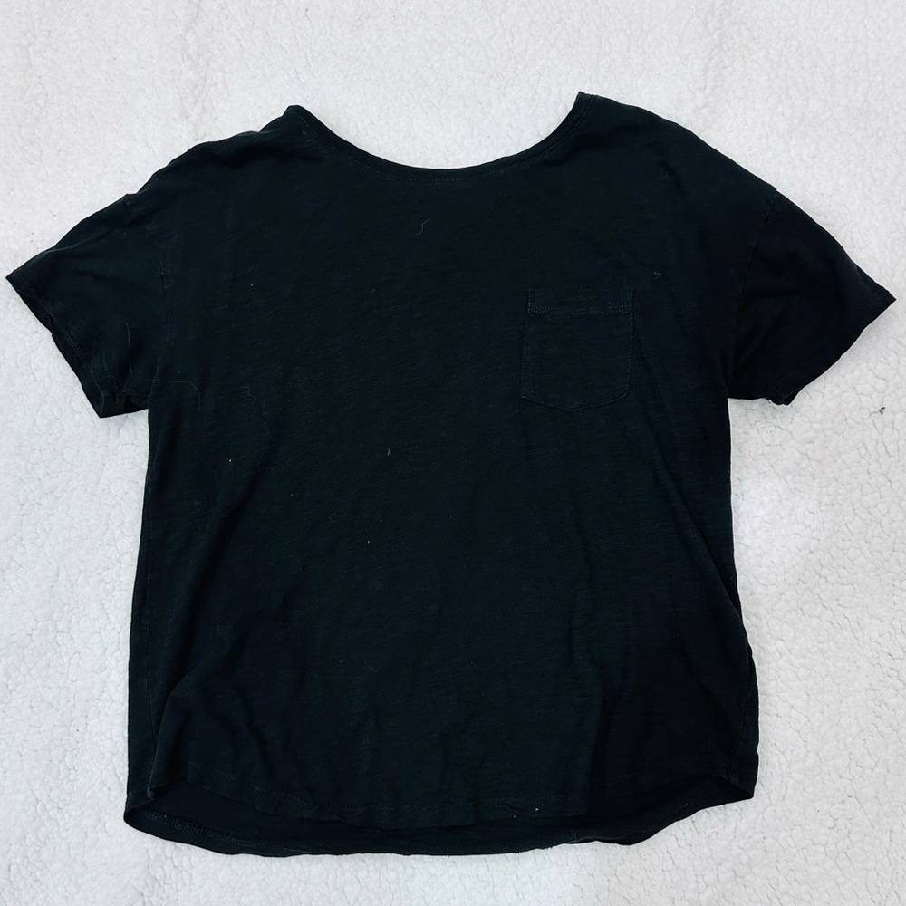 Two old navy loose pocketed t-shirts-worn a few times-good condition